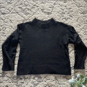 GAP Black Cowl Neck Sweater with Long Sleeves